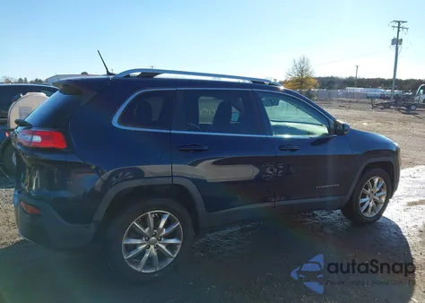 2016 Jeep Cherokee Limited from USA, damaged, VIN 1C4PJMDB0GW151409